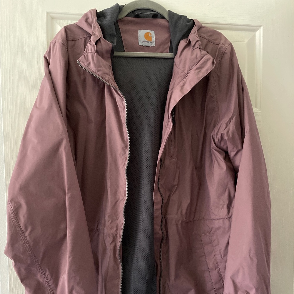 Carhartt light weight women's rain jacket